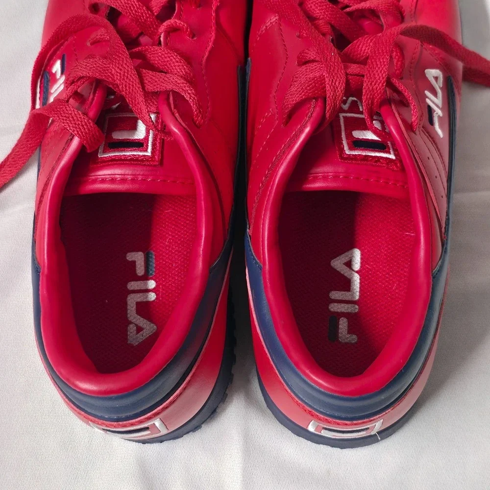 Fila‎ Men's Original Fitness Classic Red Sneakers 11F16LT-640 Size 11